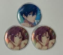 Free!FS Sparkle　オーロラビッグ缶バッジ　×18　松岡凛 Free! オーロラビッグ缶バッジ Sparkle - メルカリ