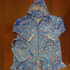 子供レインコート カッパ 130 女の子のサムネイル