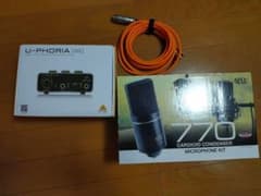 MXL770 & Behringer UM2 U- PHORIA ケーブルセットのサムネイル
