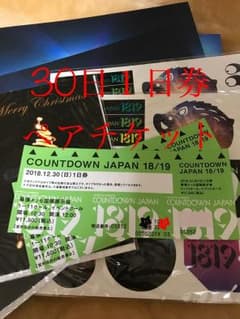 カウントダウンジャパン ペアチケットのサムネイル