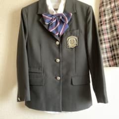 PERSON'S FLIP WEAR 黒ブレザー チェックスカート　リボンのサムネイル