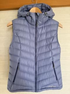 新品 montbell ダウン ベスト ハイランドフードベスト S - メルカリ