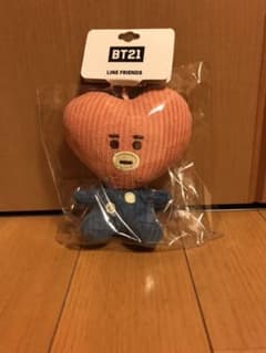 BT21 TATA V テテ コーデュロイ マスコット キーホルダーのサムネイル