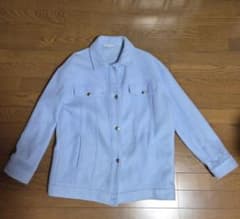 ZARA TRAFALUC ライトブルー ジャケットのサムネイル