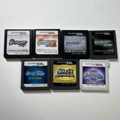 chiii ポケットモンスター DS 3DS ソフト まとめ売り chiii様専用 ポケットモンスター DS 3DS ソフト まとめ売り - メルカリ