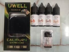 Uwell Caliburn G4 Pro Koko + おまけリキッド4本のサムネイル