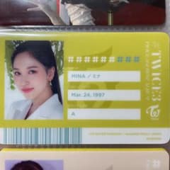 #twice3 ミナ トレカのサムネイル