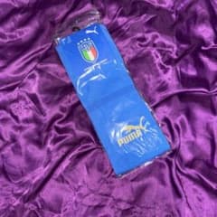 イタリア代表　Puma サッカーソックス 27cm 青のサムネイル