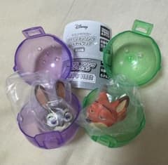 ズートピア ガチャガチャ 4点セットのサムネイル