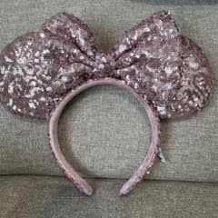 ディズニー カチューシャ スパンコール ピンクのサムネイル