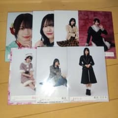 櫻坂46 森田ひかる 生写真 7枚セットのサムネイル