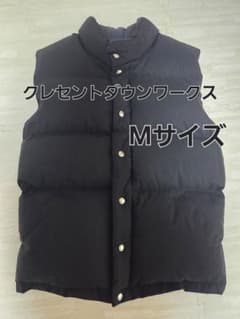 着用3回】クレセントダウンワークス ダウンベスト - メルカリ