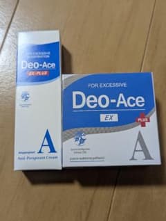 【新品・未使用】デオエース Deo-Ace EXプラス クリーム＆石鹸のサムネイル