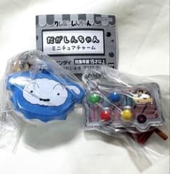 Crayon Shin-chan Dagashin-chan Miniature Charm Set of 2