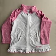 ミキハウス ラッシュガード ピンク ドット柄のサムネイル