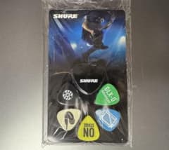 SHURE 非売品　ギターピックセットのサムネイル