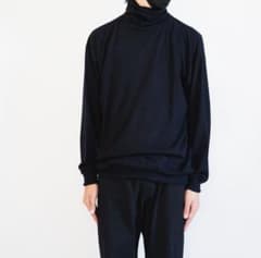 COMOLI ウール天竺 長袖タートルネック - メルカリ
