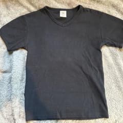 AVIREX U.S.A. ブラック Vネック Tシャツ Sのサムネイル