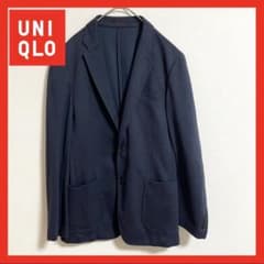 【美品】　UNIQLO コンフォートジャケット　S ネイビー　紺色