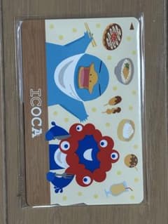 大阪・関西万博 ミャクミャク ICOCAカード 限定デザイン 残高0円のサムネイル