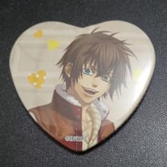 薄桜鬼SSL 藤堂平助 ハート缶バッジ ホワイトデー オトメイトストアのサムネイル