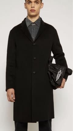 21AW「ACNE STUDIOS」Chad Black Wool Cort - メルカリ