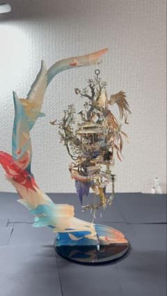 百鳥朝鳳　置物のサムネイル