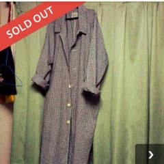 SOLD OUTじゃないです！！ギンガムチェックのロングシャツ！のサムネイル