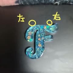 イニシャルF 偏光ホロ入りのサムネイル