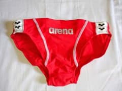 新品 arena 競泳水着 ORIAN1101 RDWH Lサイズ 競パン - メルカリ