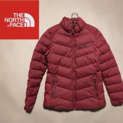 THE NORTH FACE ウーリー グースダウンジャケット レディースS 赤