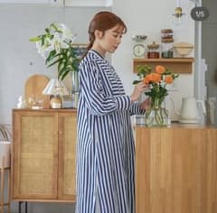 定価28600円　niko lifeさん着用　ワンピース　ストライプ　ロング m12867695461_1.jpg?1755602837