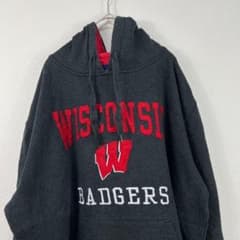 campus heritage 刺繍 カレッジ パーカー グレー