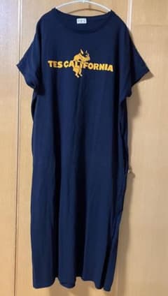 TES CALIFORNIA 半袖 カットソーワンピースのサムネイル