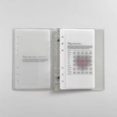 早い者勝ち 韓国 貯金 貯蓄 バインダー カバー リフィル 1年 ハート