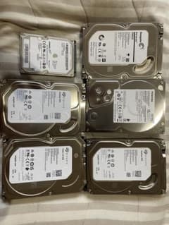 傑*磔様 300円スタートジャンクHDD まとめ売り 6台のサムネイル