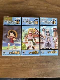 ワンピース ワールドコレクタブルフィギュア vol.18 3体セットのサムネイル