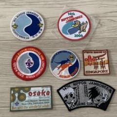 第14回日本ジャンボリー ワッペン 6枚セット ボーイスカウト - メルカリ