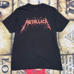 METALLICA バンドTシャツ 両面プリント ブラック L ロック - メルカリ