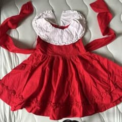Shirley Temple 赤いノースリーブワンピースのサムネイル