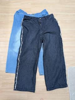デニム２本 まとめ売りのサムネイル