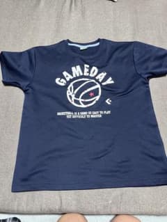 CONVERSE バスケットボール Tシャツ ネイビーのサムネイル