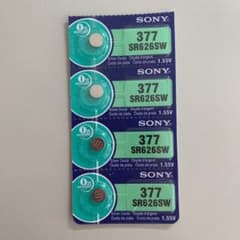 SONY製 SR626SW 酸化銀電池×4個のサムネイル