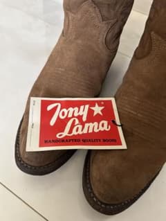 Tony⭐︎Lama ウエスタンブーツ　レディース　スエードのサムネイル