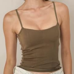 AMATERAS Dreamy Camisole 松葉(khaki) - メルカリ
