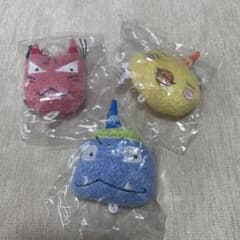 おじゃる丸 ぬいぐるみチャーム　小鬼トリオセットのサムネイル