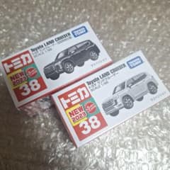 初回特別仕様 & 通常2個セット】トミカ No.38 トヨタ ランドクルーザー