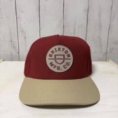 BRIXTON キャップ スナップバック バーガンディのサムネイル