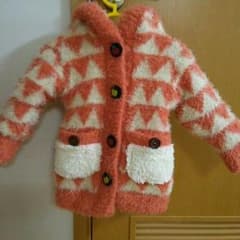 80センチ☆もこもこ上着のサムネイル