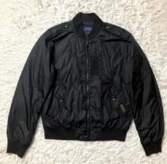 ポロ ラルフローレンMA-1 フライトジャケット サイズL ブラック - メルカリ